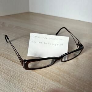 Versace Mod.3082 639 Eyeglasses Purple Frames READ 52-16-135